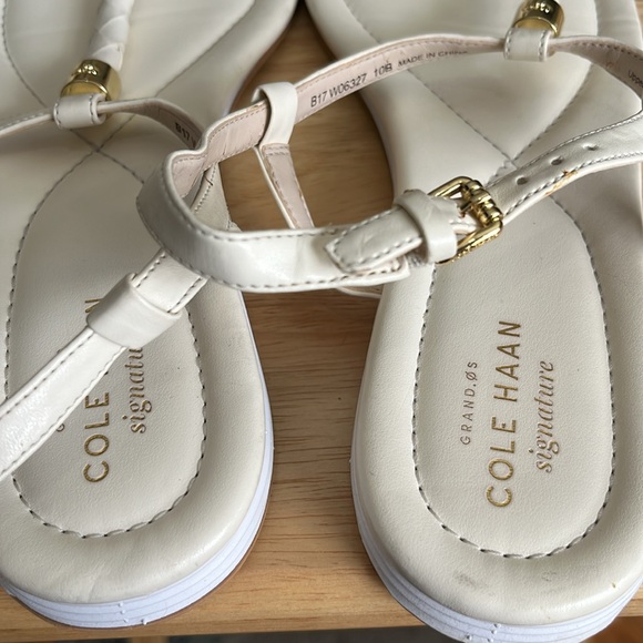 Cole Haan sandles white size 10 - Picture 4 of 12